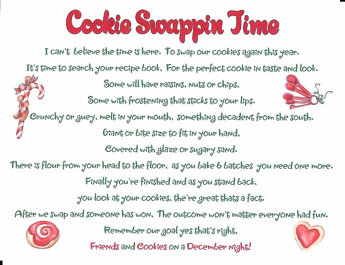 Christmas Cookie Exchange Invitation Wording â Food Blog